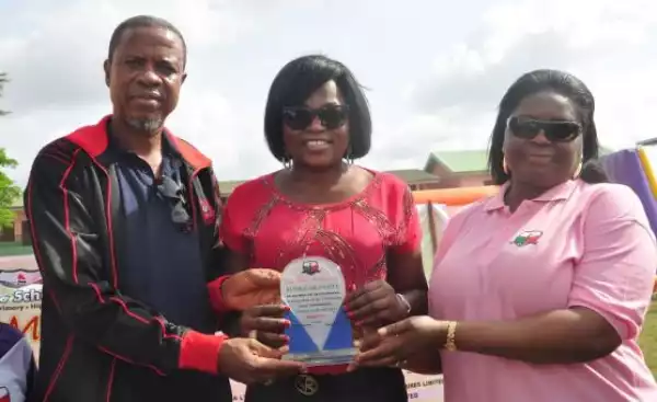 Nollywood Actress Funke Akindele Returns To Grace School Where She Was Once a Student [See Photo]